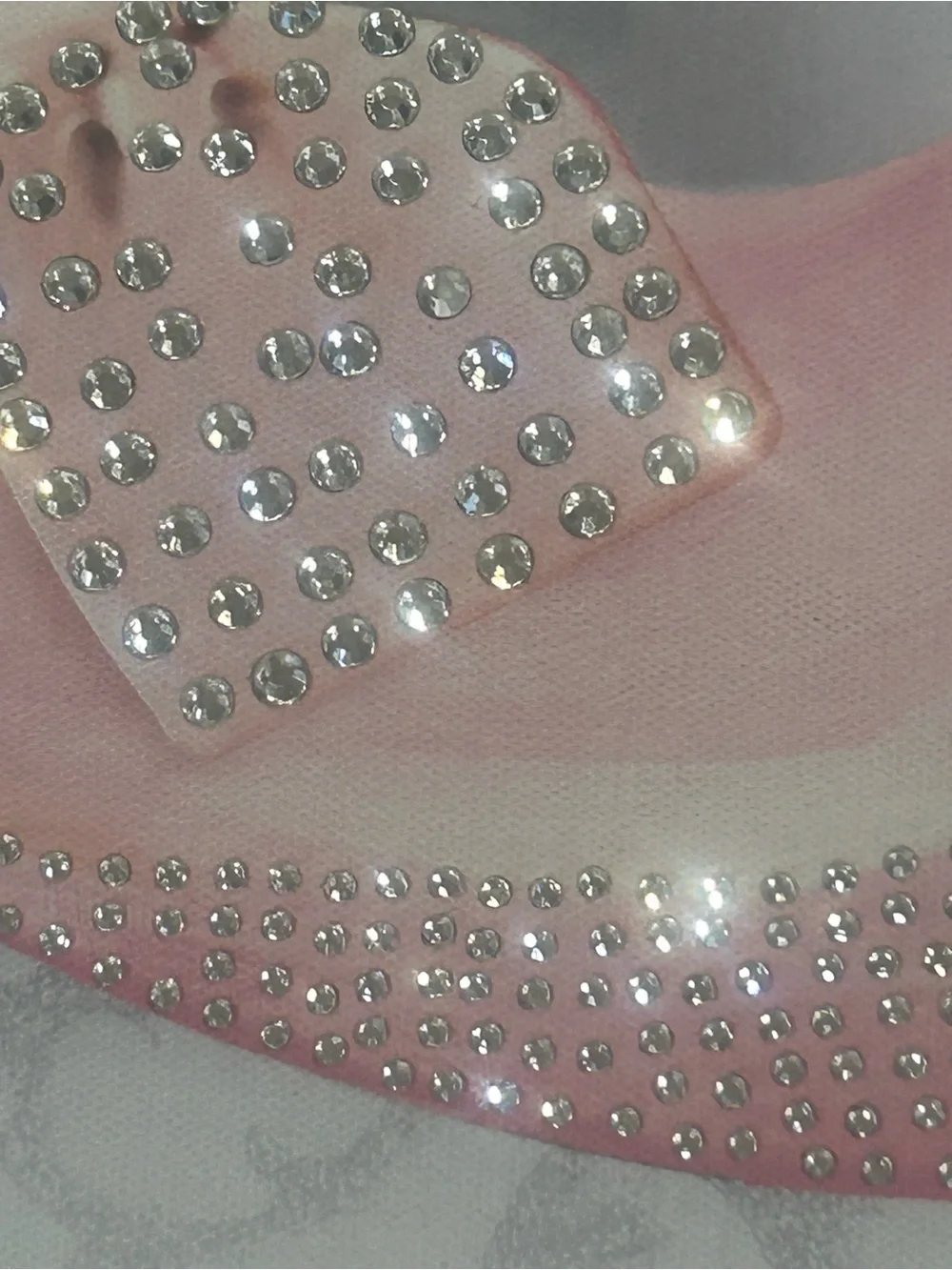 Wall frames pink and bling set